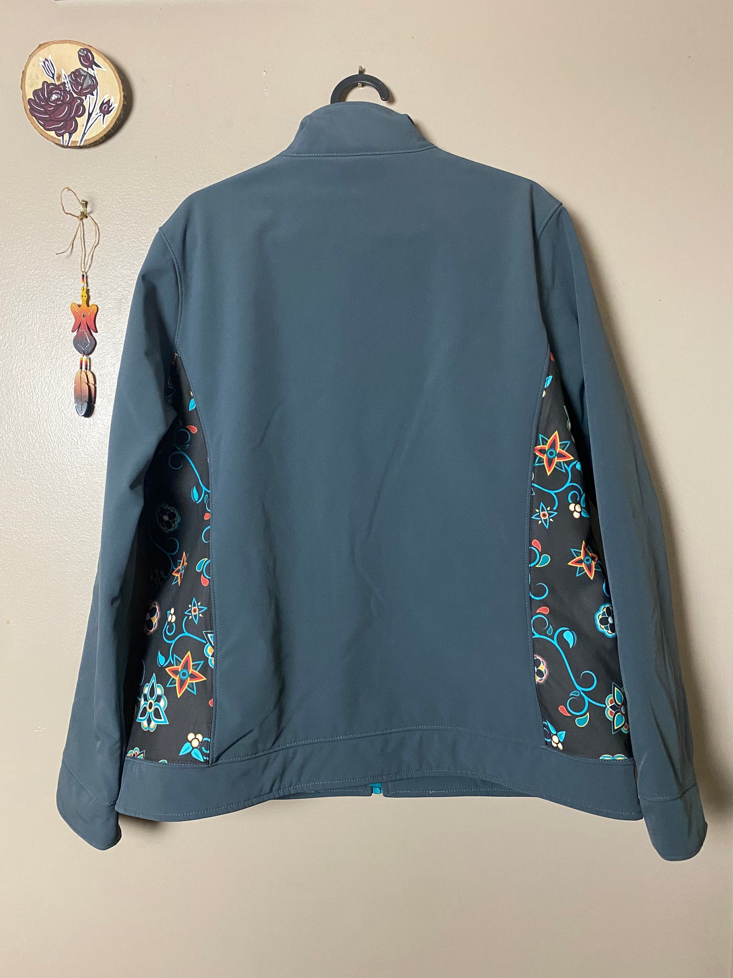 Upcycled Woman's Floral Jacket