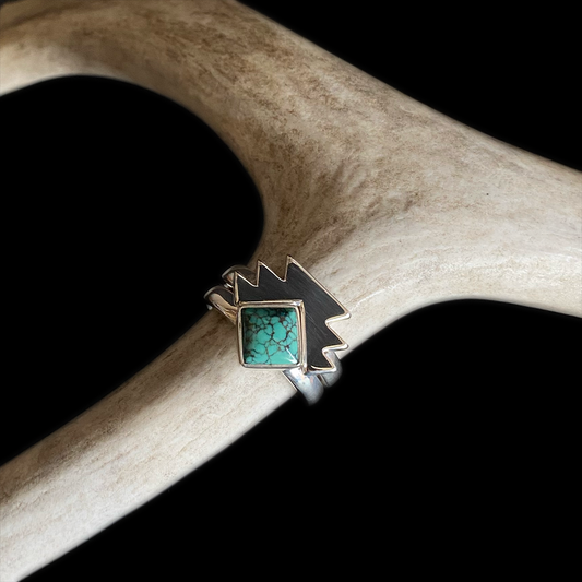 Turquoise Mountain Ring - Size 5.5